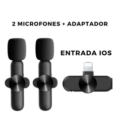 Wireless Lavalier Microphone for Mobile Phone Cameras