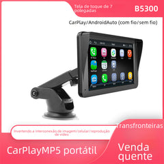 Portable Car MP5 Player with Bluetooth and Carplay