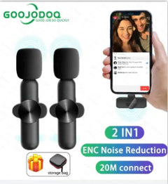 Wireless Lavalier Microphone for Mobile Phone Cameras