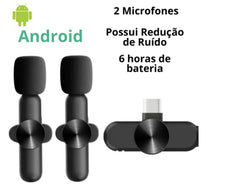 Wireless Lavalier Microphone for Mobile Phone Cameras