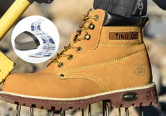 High-Cut Yellow Safety Training Work Boots