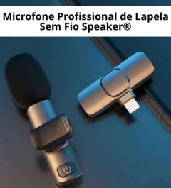Wireless Lavalier Microphone for Mobile Phone Cameras