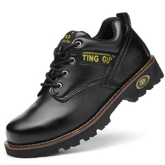 High-Cut Yellow Safety Training Work Boots